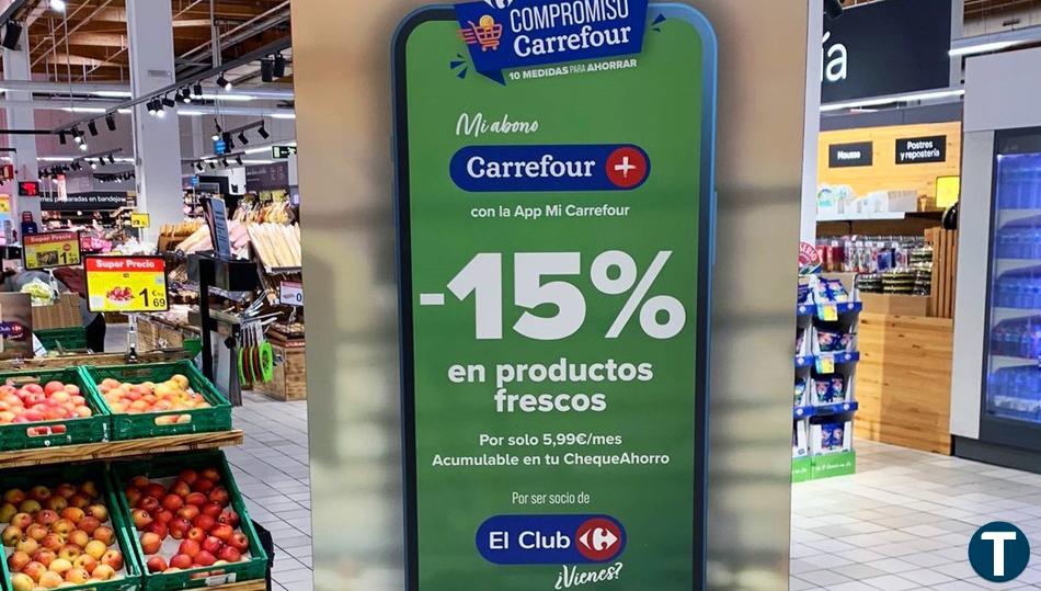 presenta "Mi Abono Carrefour que permite ahorrar un 15% - Tribuna de Valladolid.